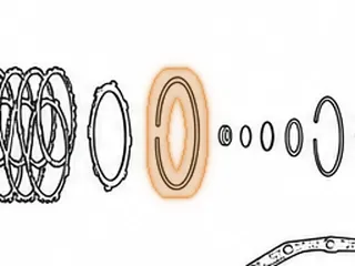 Snap Ring, A404 Holds Forward Clutch Pressure Plate In 1978-80 — Part # 32876