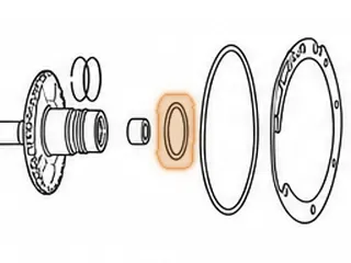 Washer , A404/413/470/670 Stator To Direct Drum (Fiber) — Part # 32211