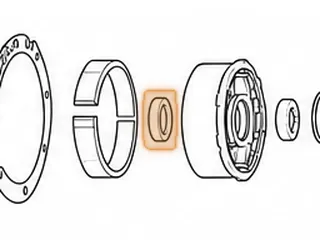 Bushing, A404/413/470/670 Direct Drum (Front) (Large) — Part # 32046B