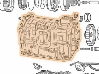 Case, A440F (NO PTO) Top Mount (Has Governor Bore) — Part # 141760