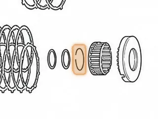 Snap Ring, A440F Direct Piston Retainer (.039”) (2.315”OD) (Use 141877A) — Part # 141879A