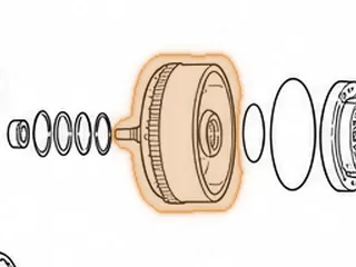 Drum, A440F Forward W/Out PTO Gear (.930” Diameter Splines) — Part # 141554