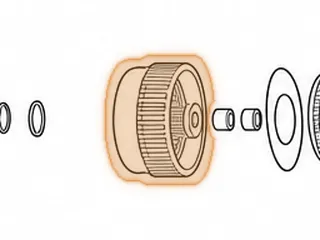 Drum, A440F Overdrive Direct (10 Teeth Steels) Cast Iron (35 Teeth Sun Gear) — Part # 141551