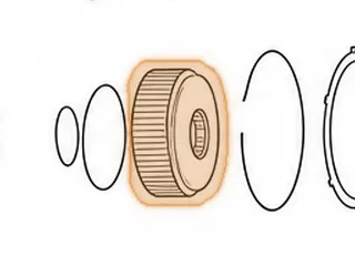 Drum, A440F Direct Clutch (10 Teeth Steels) (1 1/2” Long Outer Splines) — Part # 141555A