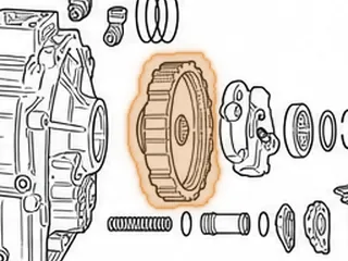 Park Gear, A440F (18 Lugs) (3 Ring Grooves) (8 Bolt Governor) — Part # 141690A
