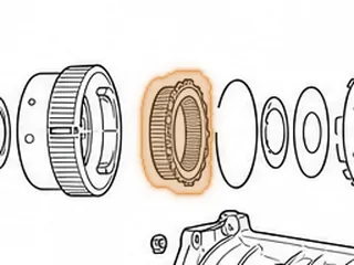 Ring Gear, A440F Forward Planet (3.205” Thick) (Right Angled Teeth) — Part # 141592A