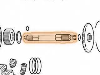 Input Shaft, A440F (8 1/8” Long) — Part # 141672A