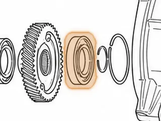 Ball Bearing, A4AF1/A4AF2 Drive Gear (Rear)(1.930”ID) — Part # 42271LC