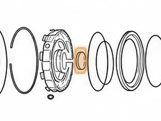 Bushing, KM172/KM175/KM177 Center Support (Front) (Narrow) (1.653”ID) 1983-88 — Part # 42044C