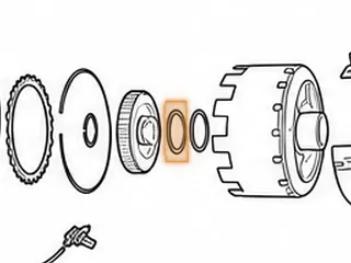 Race, All KM Series Forward Hub To Kickdown Drum (.030”) — Part # 42234C