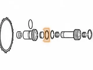 Bearing, KM170/KM171 Reverse Sun Gear To Forward Sun Gear (.880”ID) — Part # 42241B