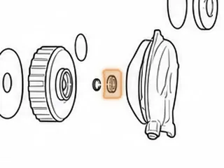 Ball Bearing, A4AF3/A4BF1/A4BF2 Overdrive Drum To Overdrive Cover (1.181”OD) (.671”ID) — Part # 42223L