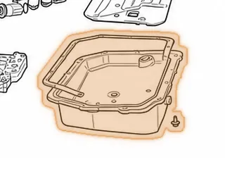 Gasket, KM177/KM177-8 Bottom Pan (13 Bolt) 1987-Up — Part # 42300P