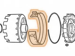 Band, KM170/KM171/KM172/KM175/KM171-5/KM172-5/KM175-5/KM176-5/A4AF1/A4AF3 (1 9/16” Wide) — Part # 42022A