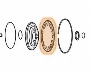 Return Spring, KM171-5/KM172-5 Forward Clutch 1989-Up — Part # 42974H