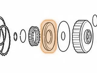 Piston, KM175-5/KM176-5 Overdrive Clutch 1988-Up — Part # 42960E
