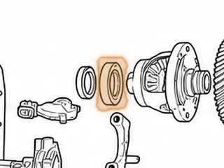 Ball Bearing, A4AF3 Differential Housing (Both Sides)(2.835”OD)(1.377”ID)(.715” Thick) (8 Balls) — Part # 42289LB