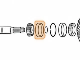 Cup Race, F4A33/W4A32/W4A33 Pinion To Case & Driven Transfer Gear To Case (Cast # 322009J) — Part # 42273M