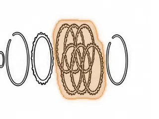 Friction, F4A51/W4A51(W4A5A)/F5A51/F5A51 Reverse Clutch (.067”)(30 Teeth)(6.530”OD) (Hi-Energy Eclipse) 1996-Up — Part # 41110B