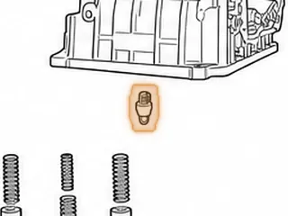 Sensor, F4A41/F4A42/F4A51/W4A42/F5A51 Input Speed (CastG4T08072) 1996-Up (Use T41438B) — Part # 41438A