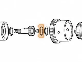 Race, A4CF1/A4CF2 Output Planet Sun Gear To Overdrive Planet (.030”Thick)(1.797”OD) (1.276”ID) 2006-Up — Part # 41247E