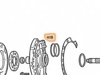Bolt Set, A4CF1/A4CF2 Stator To Body (9 Pieces) 2006-Up — Part # 41778EK