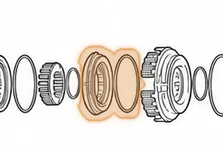 Piston, F4A51/W4A51(W4A5A)/F5A51/A5HF1 Overdrive Clutch (Cast # 500754) 1996-Up — Part # 41960B