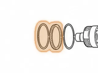 Sprag W/End Caps, A4CF1/A4CF2 Low (32 Lugs)(.492”Thick) 2006-Up — Part # 41652E