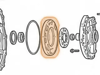 Pump Gear Set, A4CF1/A4CF2 (.405”Thick)(3.532”OD)(10 Lobes On Outer Gear, 9 Lobes On Inner Gear) 2006-Up — Part # 41530E