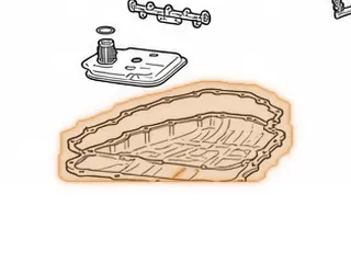 Gasket, A4CF1/A4CF2 Pan 2006-Up (Duraprene) — Part # 41300EF