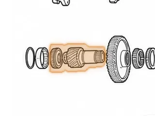 Pinion, A4CF1/A4CF2 (19 Teeth, 1 Groove)(4.736”Long) 2006-Up — Part # 41730E