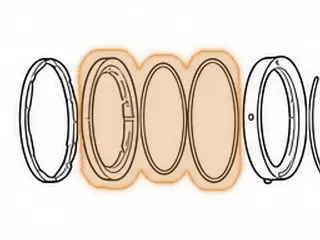 Piston, F4A41/F4A42/W4A42 2nd Brake Clutch (.690” Thick)(6 5/8” OD) 1996-Up — Part # 41962A