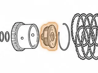 Planet, F4A51/W4A51(W4A5A)/F5A51 Overdrive (Rear)(3 Gear)(21 Teeth Each Gear) 1996-Up — Part # 41580B
