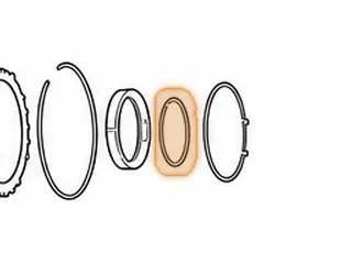 Snap Ring, A4CF1/A4CF2 Holds Low Sprag Inner Race To Case (.055”Thick)(3.420”OD) 2006-Up — Part # 41883E