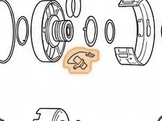 Sensor, 4R44E/4R55E/5R55E Input Speed 1995-Up (Under Center Support) — Part # 56438H