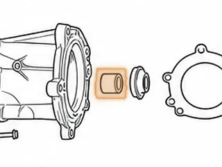 Bushing, C-3/A4LD/4R44E/4R55E/5R55E Extension Housing (Babbit) — Part # 56066