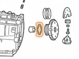 Washer, 5R55N/5R55S/5R55W Parking Gear To Case 1999-Up — Part # 56263