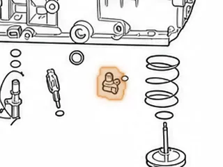 Sensor, 4R44E/4R55E/5R55E Output Speed 1997-Up (In Rear Of Case) — Part # 56436H