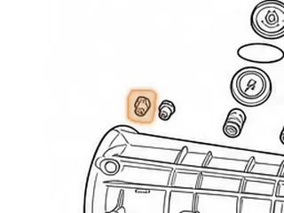 Fitting, A4LD/4R44E/4R55E/5R44E/5R55E Cooler (1/4” Pipe Thread, Screw-in Pipe Thread Screws Into Case)… — Part # 76996
