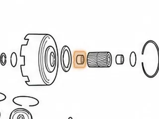Bushing, C-3/A4LD/4R44E Sun Gear — Part # 56052