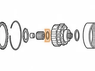 Bearing W/Races, 4R44E/4R55E/5R55E Overdrive Planet To Overdrive Sun Gear (Stays In Planet) 1997-Up — Part # 56216B