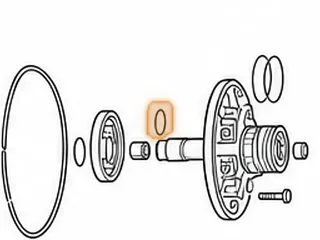 Ring, 5R55N/5R55S/5R55W Stator (Front, Solid)(Torlon) 1999-Up — Part # 56178AT