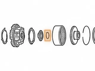 Snap Ring, 5R55N/5R55S/5R55W Holds Rear Hub To Output Shaft (.077” Thick) 1999-Up — Part # 56894A