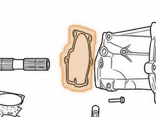 Gasket, C-3/A4LD/4R44E/4R55E/5R55E Extension Housing — Part # 56305