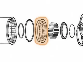 Piston, A4LD Overdrive Drum (Lathe Cut Seal Type) 1985-87 (Cast # 74DT)(4 1/4”OD)… — Part # 56961