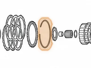 Snap Ring, 5R55N/5R55S/5R55W Holds Coast & Direct Clutch In Drum (.096”) 1999-Up — Part # 56861C