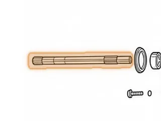 Input Shaft, C-3 1974-Up — Part # 56670