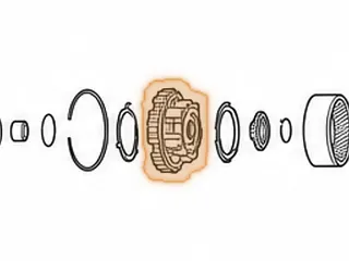 Planet, 4R55E/5R55E Rear (Steel/Cast) (6 Gear) 10 Driving Lugs (Bearing Type) — Part # 56584G