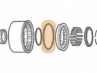 Lip Seal, A4LD/4R44E/4R55E Overdrive Clutch (Outer) 1997-05 — Part # 56337B