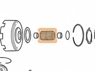 Sun Gear, C-3/A4LD/4R44E Forward (2 Bushing Type) 1974-Up — Part # 56612